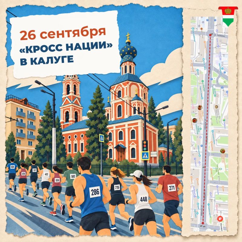 Калужан приглашают на «Кросс нации»