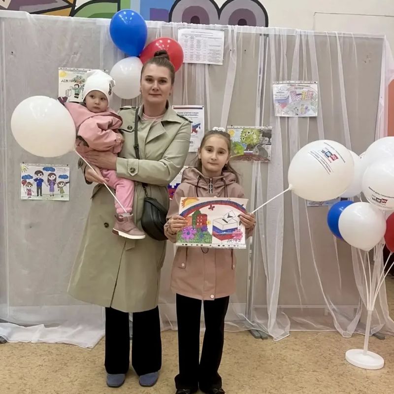 Выборы в Калужской области запомнились детским творчеством! Выборы в Калужской области запомнились детским творчеством!