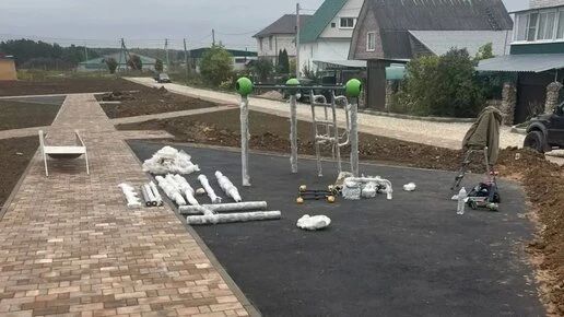 В Малоярославце обустраивают территорию на улице Чистовича