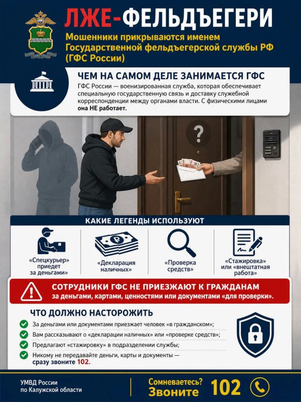 Осторожно! Мошенники! Кладите трубку!