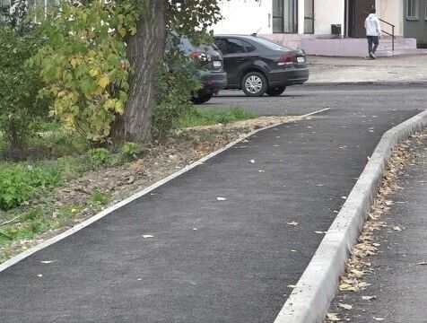 Масштабное асфальтирование дорог завершили в Кондрове