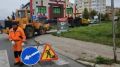В Калуге начали асфальтировать проезд на Правом берегу