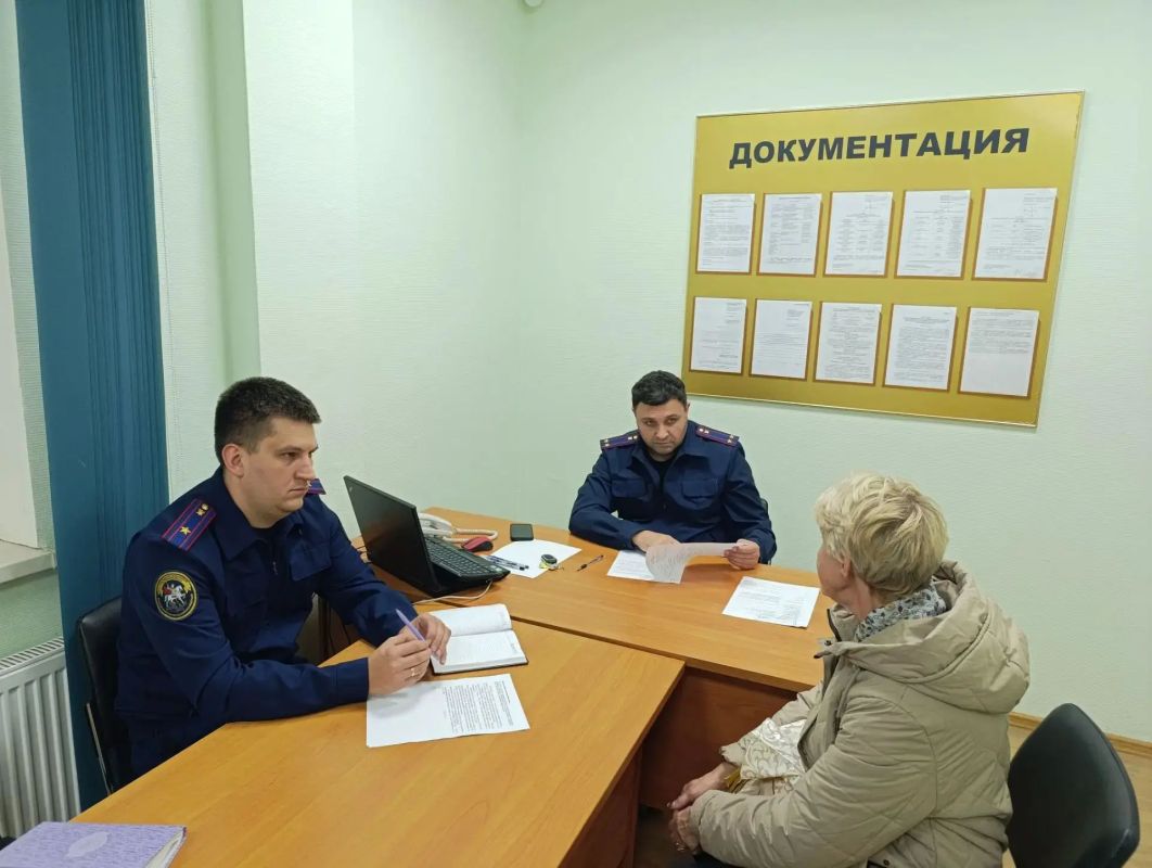 В Калуге проведен прием граждан руководством следственного управления