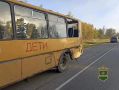 В Жуковском округе грузовик врезался в школьный автобус