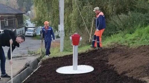 В Боровске появился первый наземный пожарный гидрант