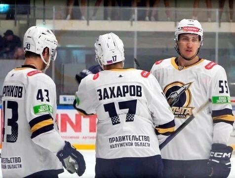 Хоккеисты "Калуги" обыграли кирово-чепецкую "Олимпию"