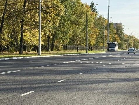 Улицу Курчатова заасфальтировали в Обнинске