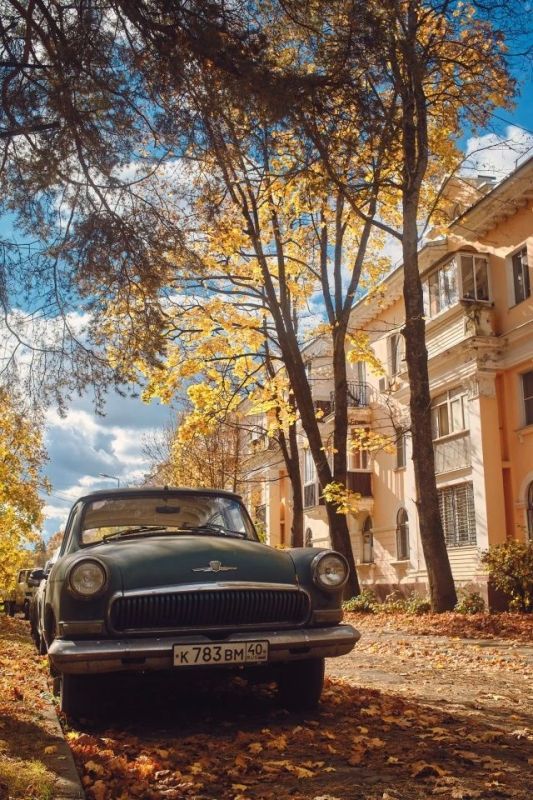 Осень в Обнинске, фото Дмитрия Дыбова