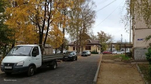 В Балабаново стало больше парковочных мест