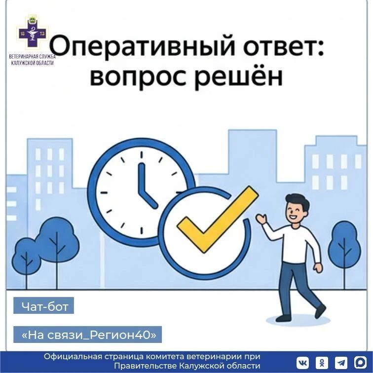 В мессенджере MAX начал работу новый цифровой сервис для жителей Калужской области — чат-бот «На связи_Регион40» В мессенджере MAX начал работу новый цифровой сервис для жителей Калужской области — чат-бот «На связи_Регион40»