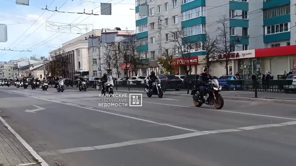 В Калуге закрыли мотосезон