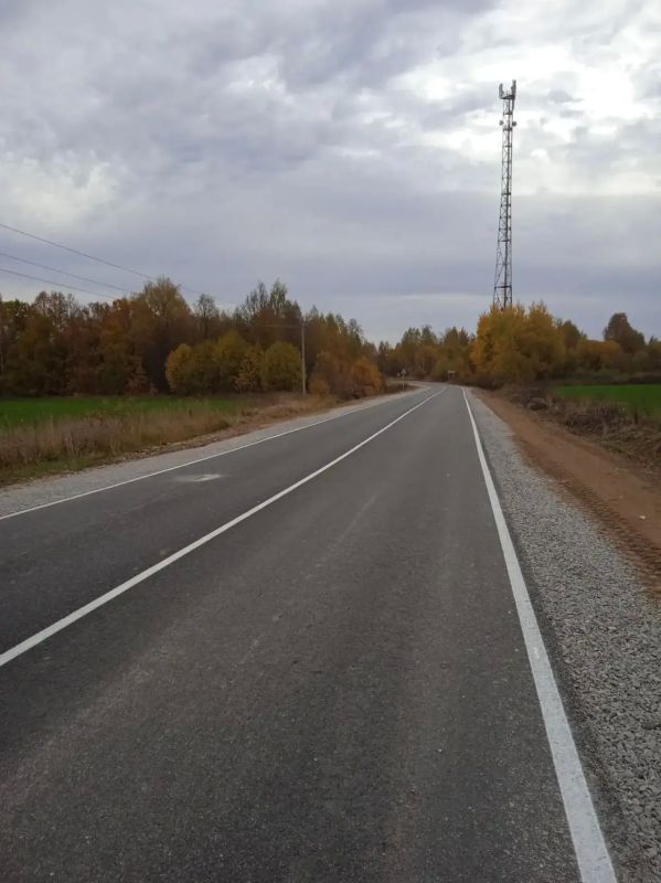 Завершен этап ремонта дороги Шлиппово-Соболевка-Добужа
