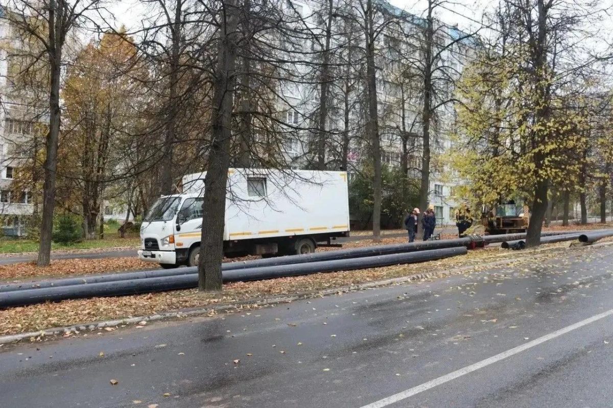 Реконструкция канализационного коллектора на улице Степана Разина стартовала в Калуге