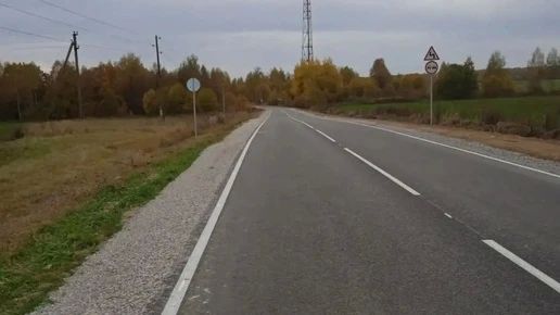 Отремонтирован участок дороги Шлиппово – Соболевка – Добужа