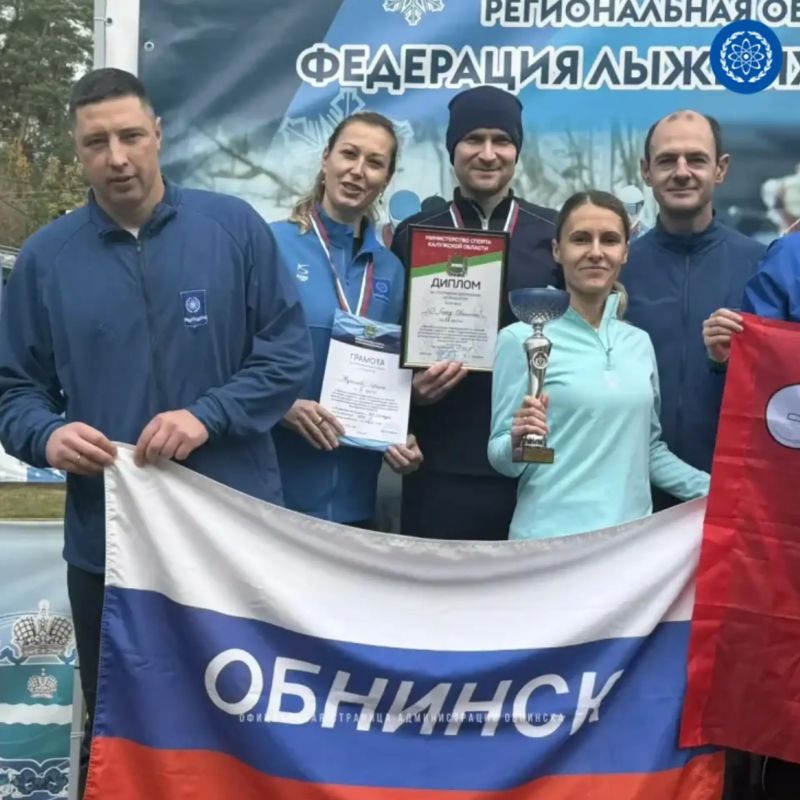 Серебро в кроссе!. Ежегодная спартакиада среди сотрудников Администраций муниципальных образований Калужской области традиционно началась с кросса