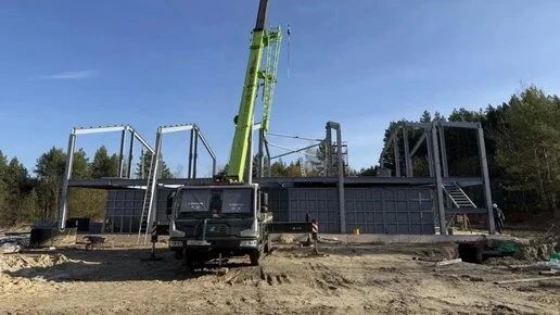 В Перемышле на 99% готова напорная бытовая канализация