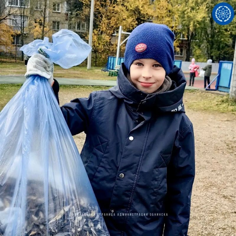 Продолжаются осенние субботники
