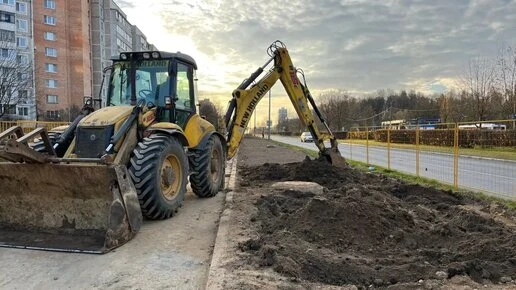 В Обнинске занялись благоустройством проспекта Ленина